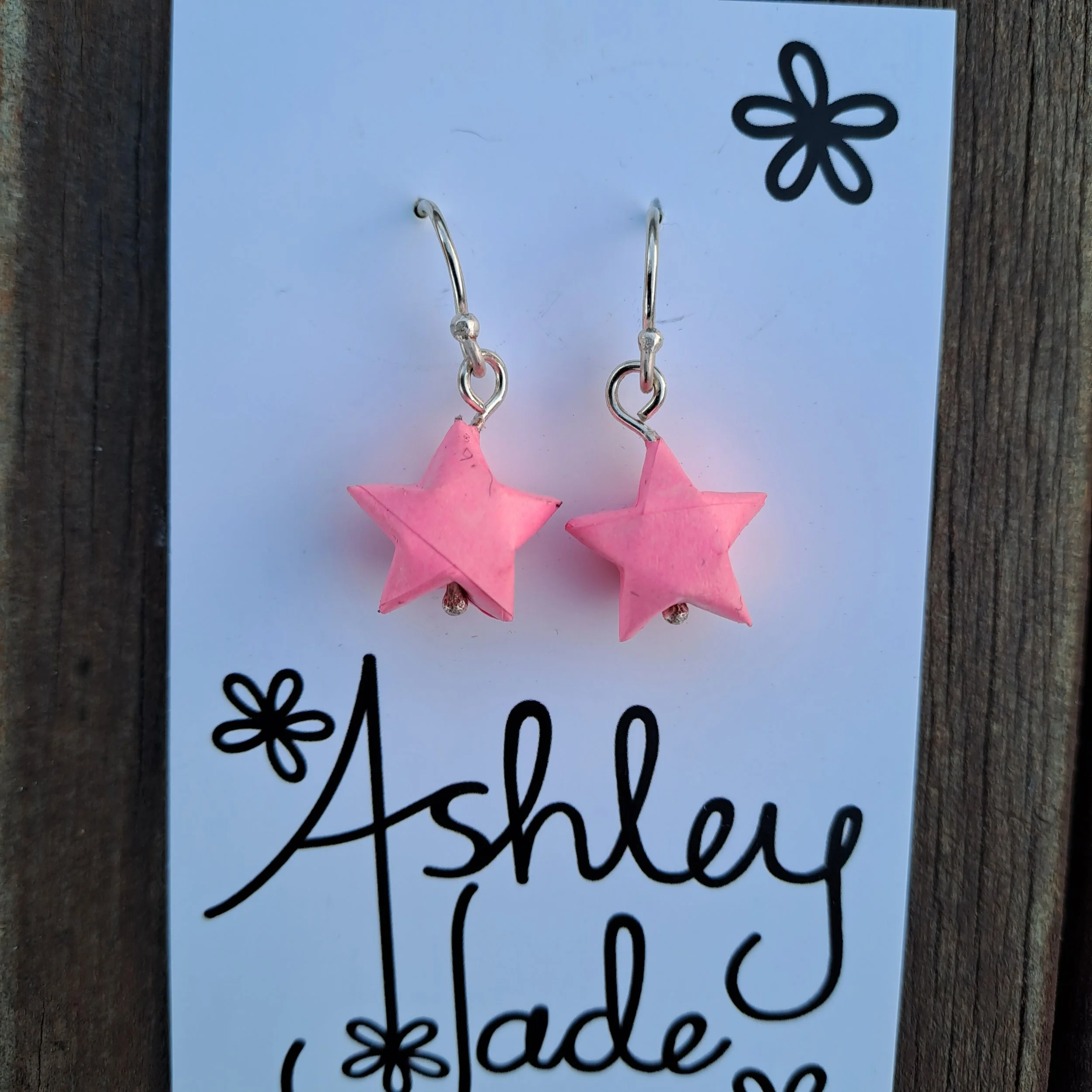 ORIGAMI STAR EARRINGS By Ashley Jade foundry